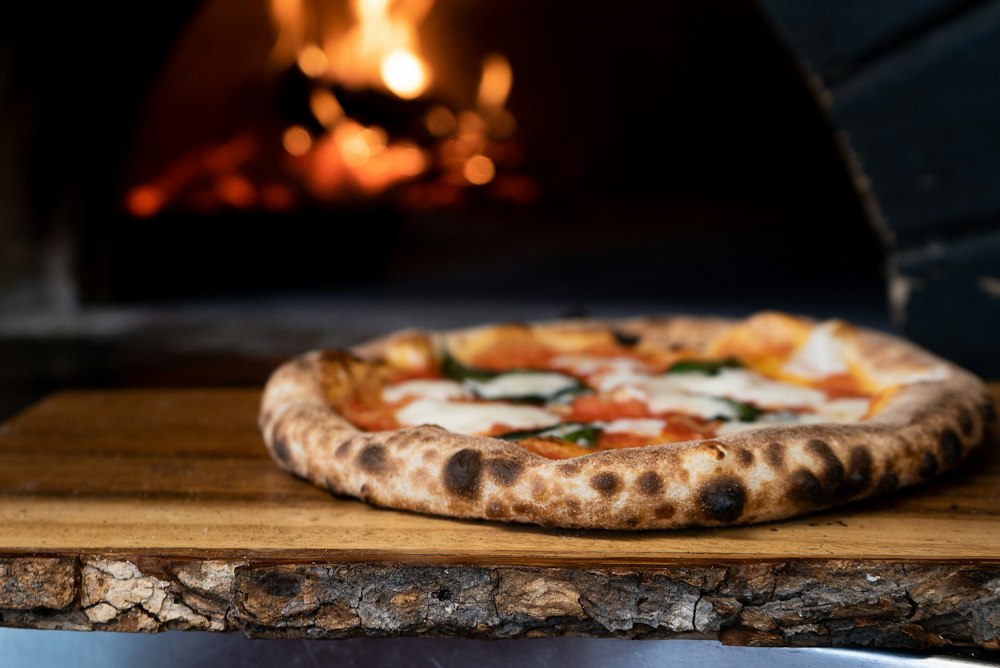 Illustrative pizza selection